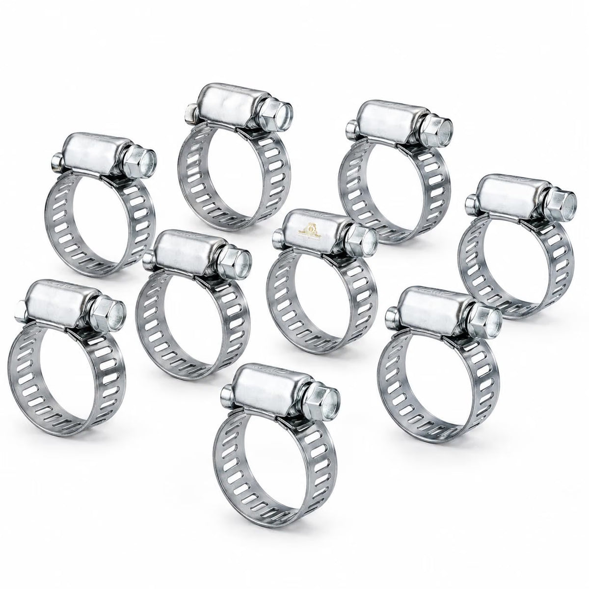 Johnson Tools Adjustable Fuel Petrol Pipe Hose Clips Stainless Spring Clamps(size - 10 to 19mm, Heavy Duty)