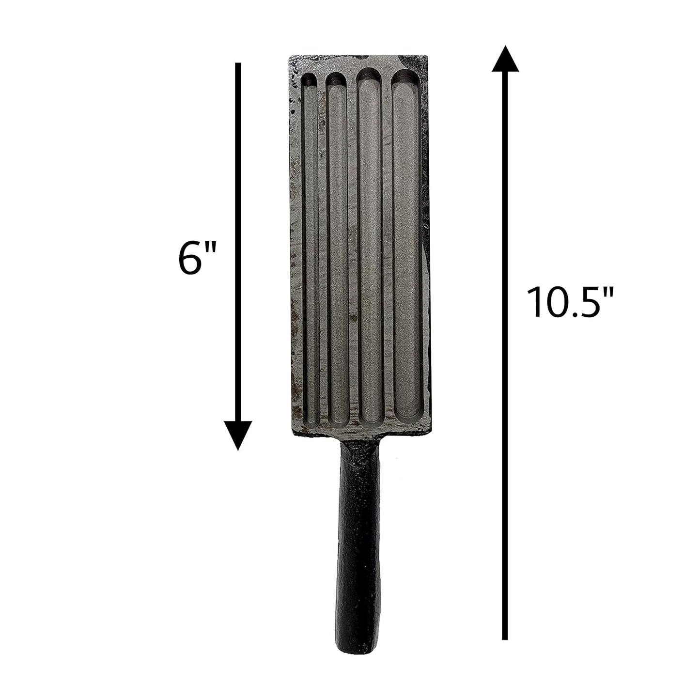 Johnson Tools Casting Sefar Wire Strip Ring Ingot Mold /Dhali reja/Dhalni 6 Sizes for Melting Casting Gold Silver Copper Aluminum Brass (Size - 6")
