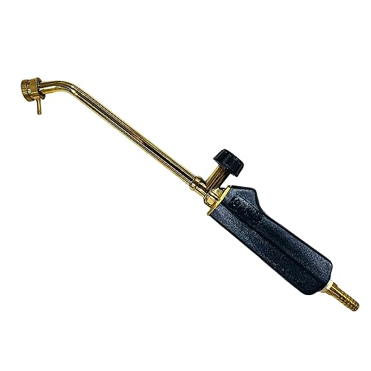 Johnson Tools Amul 36cms Long Nozzle LPG flamethrower Heating Torch Gun with Flat Handle