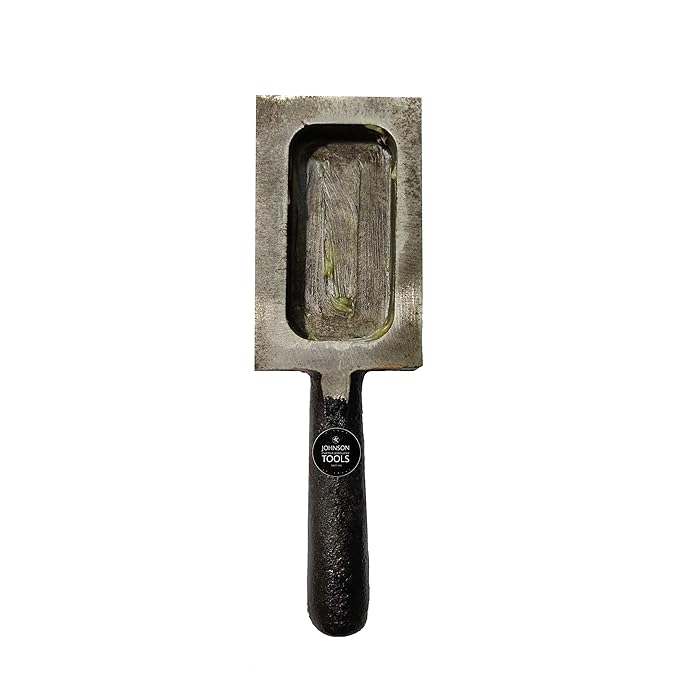 Johnson Tools Biscuit Ingot Mold for Making Gold and Silver Biscuit/Cadbury