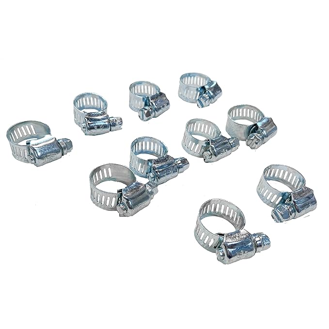Engine Pipe Clips Johnson Tools Adjustable Fuel Petrol Pipe Hose Clips Stainless Spring ...
