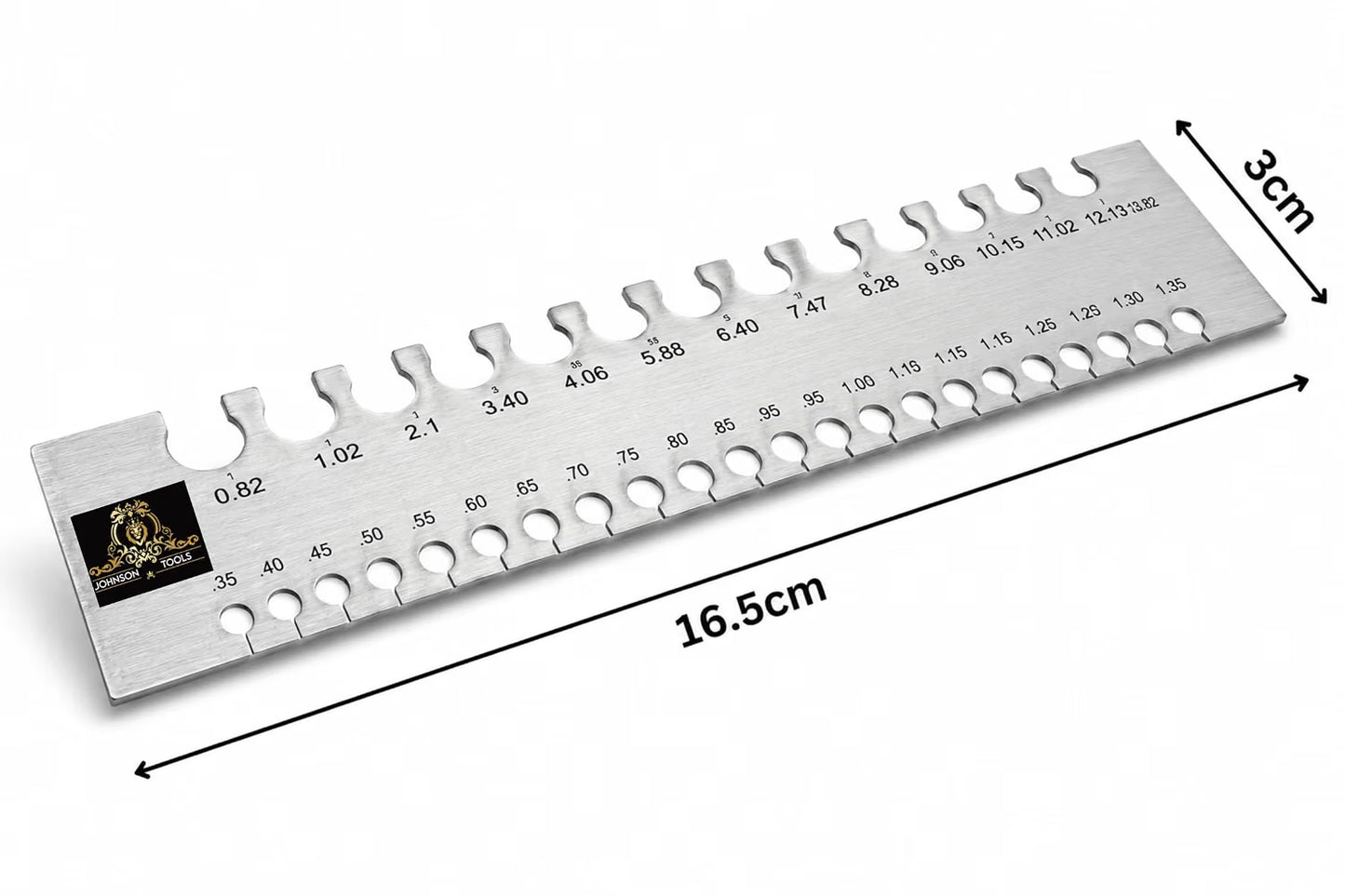 Johnson Tools Kristeel Rectangular Wire Gauge For Dimension Measurement