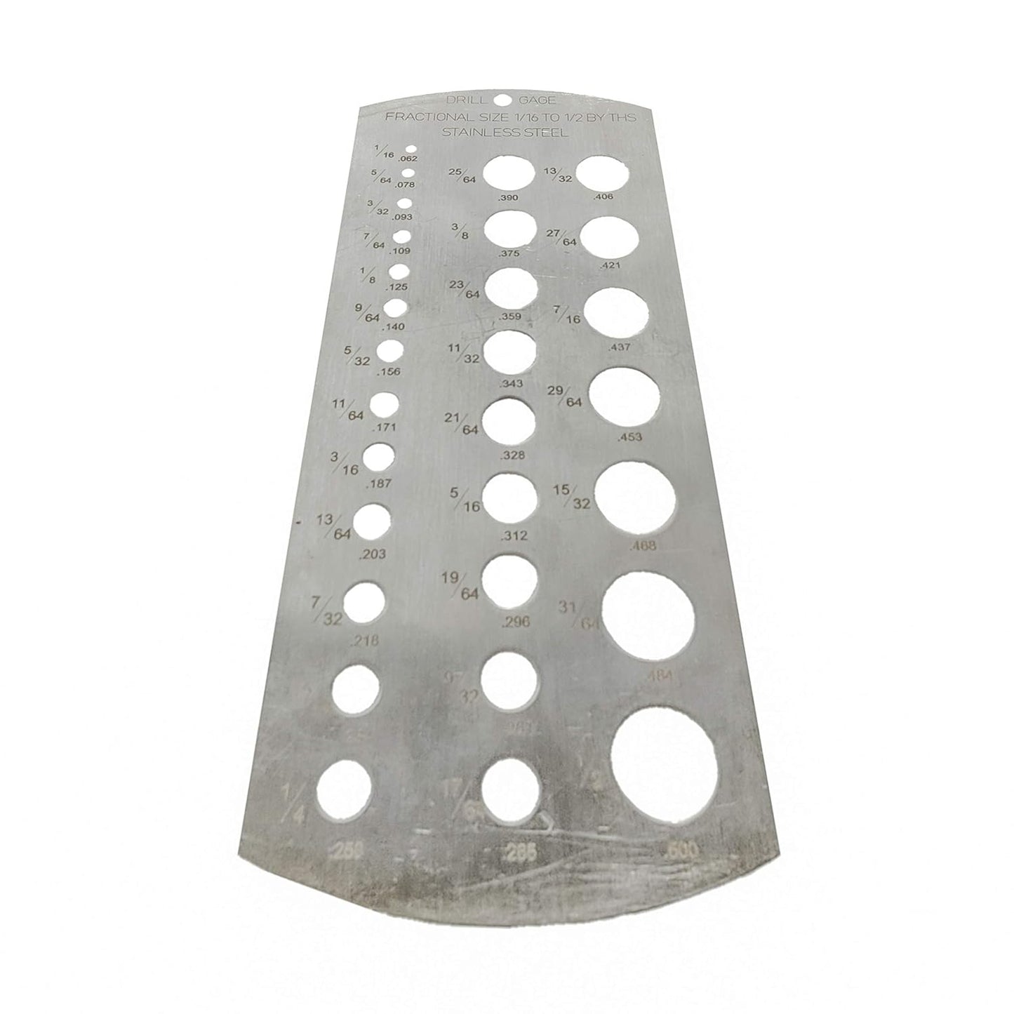 Johnson Tools Stainless Steel Ball Gauge/Multipurpose Gauge Can Measure from 0.062 to 0.500 (1/16 to 1/2)