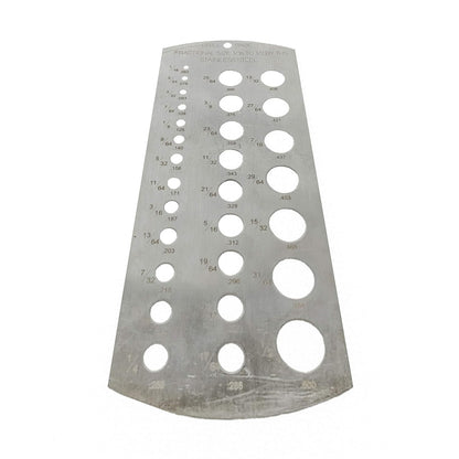 Johnson Tools Stainless Steel Ball Gauge/Multipurpose Gauge Can Measure from 0.062 to 0.500 (1/16 to 1/2)