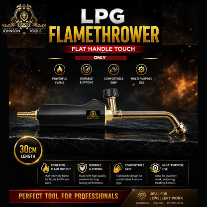 Johnson Tools Amul LPG flamethrower Gun with Size 30cm and Flat Handle (Only Torch)
