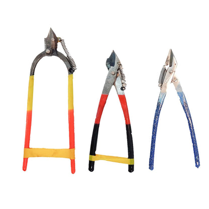 Johnson Tools Set of Mini And Medium Size Cutters For Jewellery Sheet Wire Cutting or Other Industrial Uses