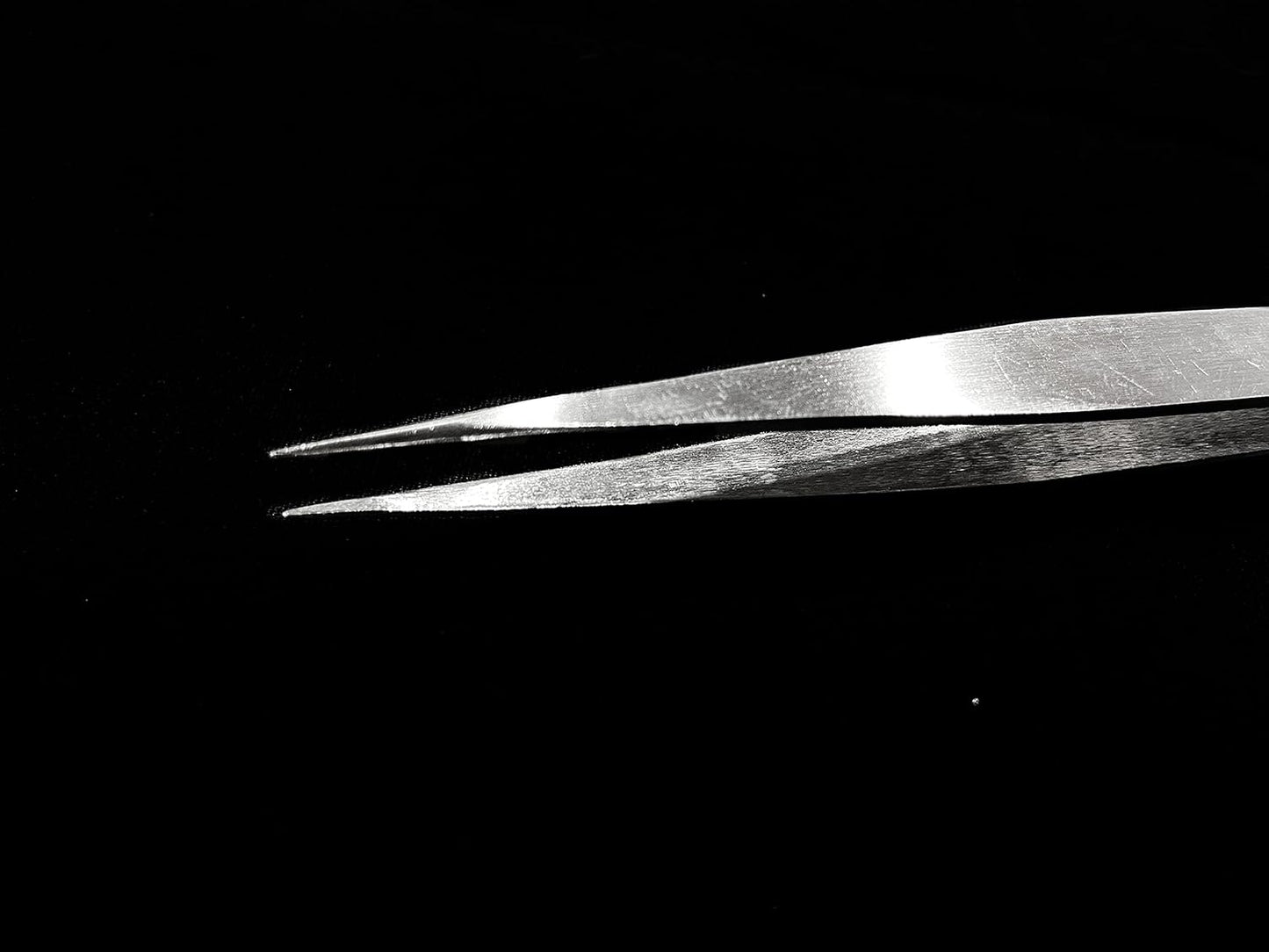 Johnson Tools Set of Straight Tip Stainless Steel Tweezers for Mobile/Gadget/Laptop and Jewelry Repair (Color - Chrome, Set of 4 Pieces)