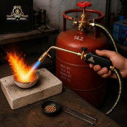 Johnson Tools Dunlup LPG Rubber Hose Gas Pipe (is Mark) for High Pressure Works (Not for Domestic Use)