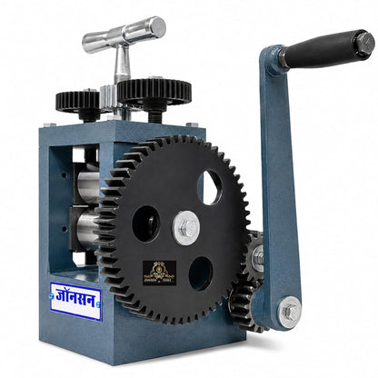 Johnson Tools Flat Roller Rolling Mill Machine For Gold Flat Sheet/Peeling Small Copper Wire Works