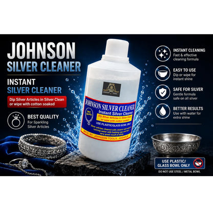 Johnson Tools Silver Dip Cleaner For Instant Silver Jewellery Cleaning or Polishing