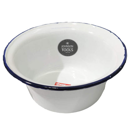 Johnson Tools 25pc Enamel Bowl Set - Tam Chini Pyala for Jewellery, Surgical & Kitchen Works - 2L Capacity