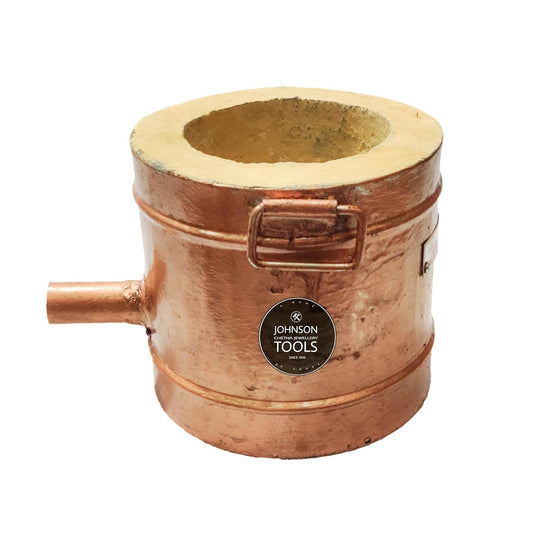 Johnson Tools 1kg Capacity Gas Melting Furnace/Desi Bhatti For Melting Silver, Brass, Aluminum (Crucible Not Included) (Copy)