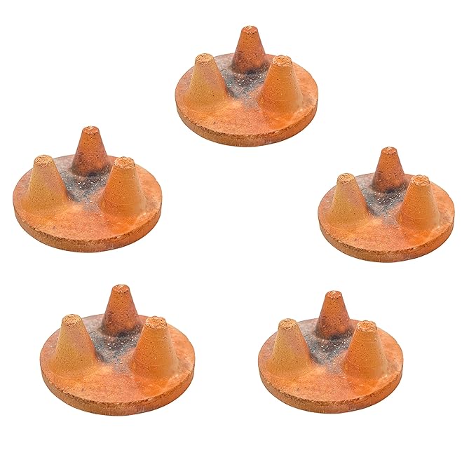 Johnson Tools Clay Stand/Desi Mitti Stand for All Type of Industrial Crucibles (Pack of 5)