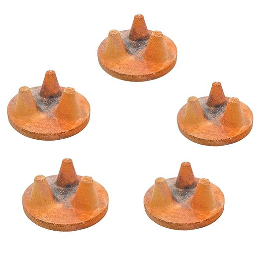 Johnson Tools Clay Stand/Desi Mitti Stand for All Type of Industrial Crucibles (Pack of 5)