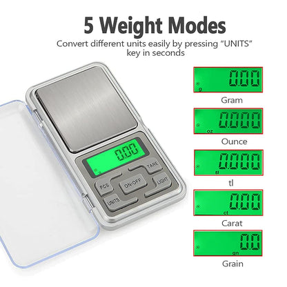 Johnson Tools MH200 Pocket Scale 0.1g to 200gm Capacity for Gold and Silver