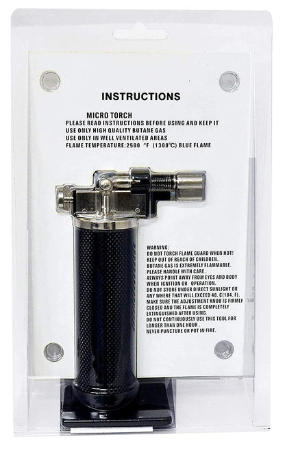 Johnson Tools Portable Gas Micro Torch Gun (refillable) with self ignition switch for gold or silver brazzing, soldering lighter tool (Without Gas) (Lighter)