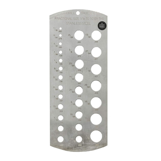 Johnson Tools Stainless Steel Ball Gauge/Multipurpose Gauge Can Measure from 0.062 to 0.500 (1/16 to 1/2)