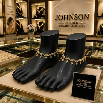 Johnson Tools Mannequin Anklet Display Foot Leg Pair for Jewellery, Payal, Shoes, Heels Display or Other Multipurpose Works (Without Heel)