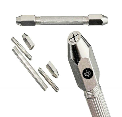 Johnson Tools Hexagon Twist Drill Swivel Head Pin Vise for Jewellery Making, Watch Repairing, Electric Devices Repairing (1)