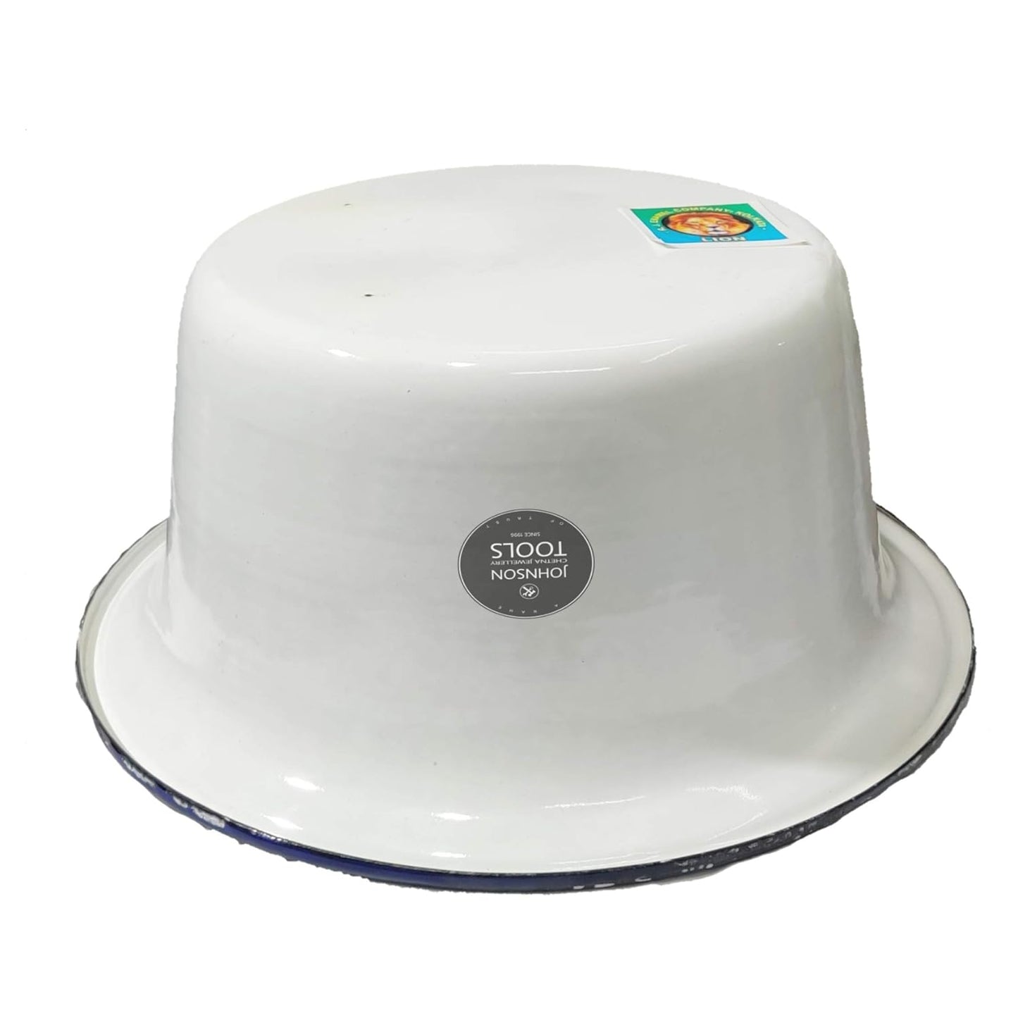 Johnson Tools 25pc Enamel Bowl Set - Tam Chini Pyala for Jewellery, Surgical & Kitchen Works - 2L Capacity