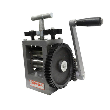 Johnson Tools 3" Rolling Mill Machine/Tar Patti Machine For Gold and Silver Jewellery/Wire and Sheet Works Only (colour : Multicolour)