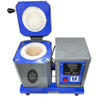 Johnson Tools Special Melting Furnace For Gold and Silver Jewellery With Adjust Cooling Fan and MCB (Capacity of 1 kg)