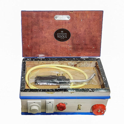 Johnson Tools Single Gas Gun Box/Gas Gun Single Line Box/Soldering Torch With Steel Nozzle For Gold and Silver Jewellery Metal Repair and Weld