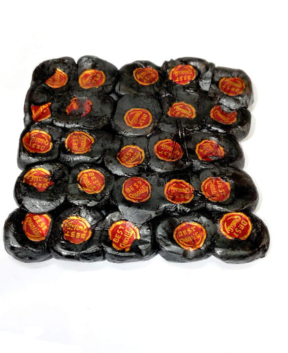 JOHNSON TOOLS Raw Black Clay/Kala Mom for Jewellery Making and Art and Craft Works (Black)