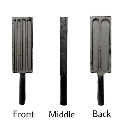 Johnson Tools Casting Sefar Wire Strip Ring Ingot Mold /Dhali reja/Dhalni 6 Sizes for Melting Casting Gold Silver Copper Aluminum Brass (Size - 6")