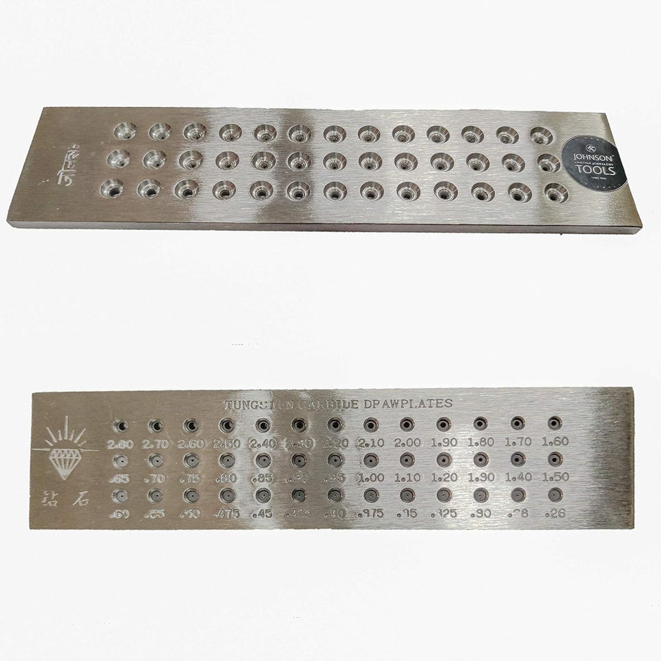 Draw Plates – JOHNSON CHETNA JEWELLERY TOOLS