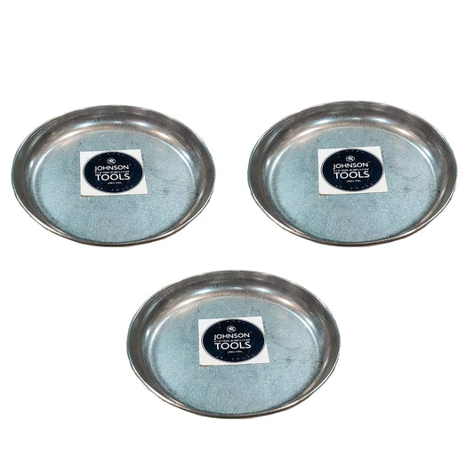 JOHNSON TOOLS Small Flat Iron Plates for Storing Stones, Diamonds, Seeds and Other Things