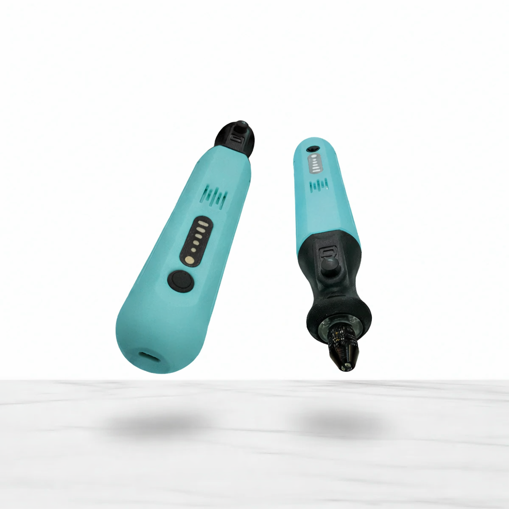 Johnson Tools Mini Portable Wireless Hand Drill Machine 8V Rechargeable Die Grinder Tool for Jewelry, Wood, Craft, Metal, DIY Polishing & Engraving Works (Variable Speed, USB Charging)