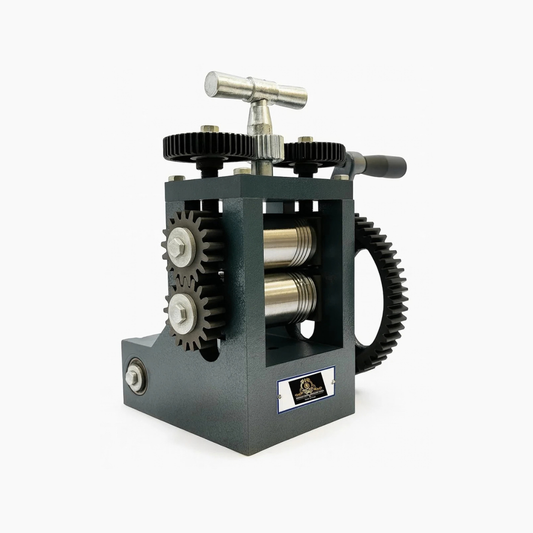 Johnson Tools 3.5 Inches Rolling Mill or Tar Patti Machine Tool for Gold Wire and Sheet Thining or Jewellery Making (Handle Included)