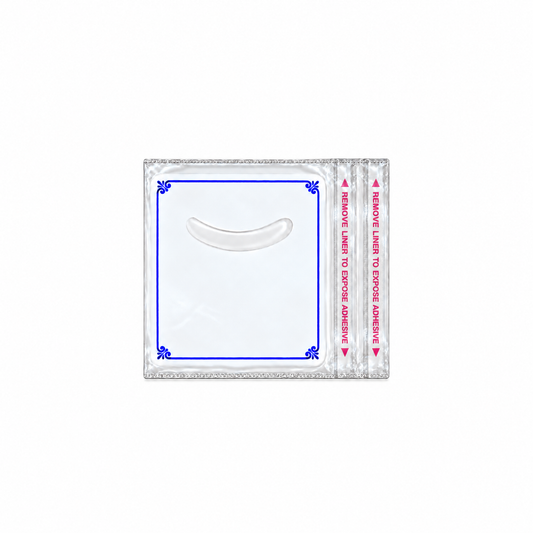 Johnson Tools I3P White PVC Jewellery Packing Card with double  Stick Zipper for Gold and Silver Locket/Pendant  Packing (2.5x2.5 Inch)