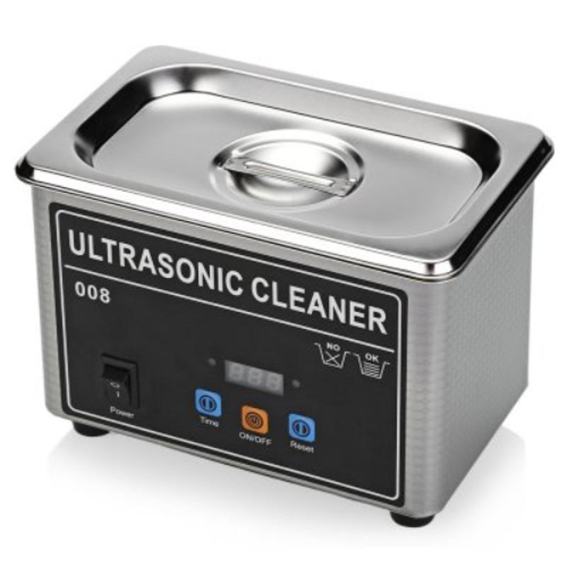 Johnson Tools Digital Pro 40kHz Ultrasonic Cleaner with Auto Digital Timer & Heater for Jewelry, Glasses & Watches Cleaner