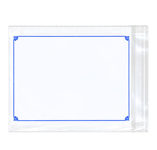 Johnson Tools F1P White PVC Jewellery Display Card For Necklace Sets, Kada Payal, Gents Hand Kada (5.25x7")