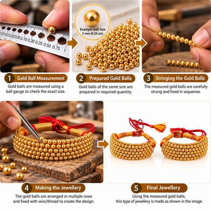 Johnson Tools Steel Ball Gauge Can Measure From 3 To 32 Gauge For Goldsmiths and industrialists, Ball Diameter Measuring Works