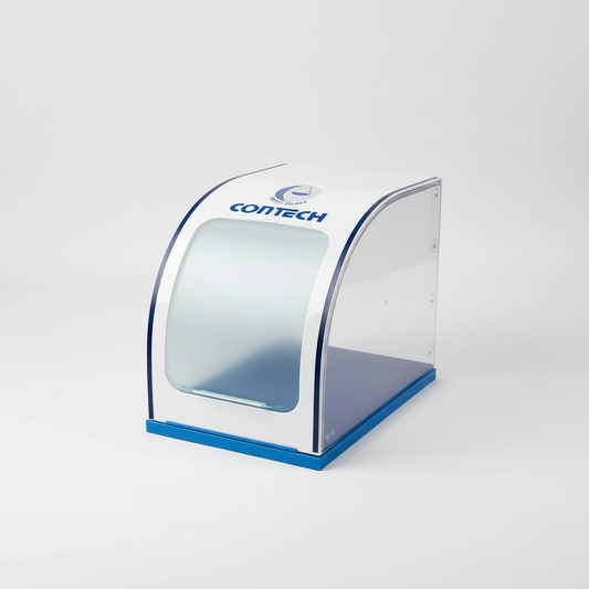 Johnson Tools Contech Weighing Scale Protective Enclosure Box, Dust-Proof & Wind-Shield Cover for Precision, Jewellery & Laboratory Analytical Balances