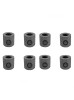 Johnson Tools 35x35mm Carbon Crucible For Casting, Melting, Refining Gold, Silver, Copper, Aluminium, Brass (8)