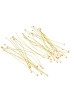 Johnson Tools Round Headed Ball Pins (Brass) For Jewellery Making and Beading (300)