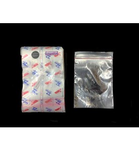 Johnson Tools Thick 51plus Micron Plastic Zip Lock Pouch Bags/Zipper Bags (5x7 inch, 400)