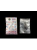 Johnson Tools Thick 51plus Micron Plastic Zip Lock Pouch Bags/Zipper Bags (5x7 inch, 400)