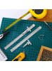Johnson Tools Stainless Clip Ruler with Detachable Clip For Depth Gauge Metric and English Measurement Works, Size - 6" or 150mm (4)