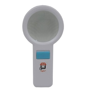 Johnson Tools Handheld LED Magnifier Lens - Magnifying Glass with Built in 10 LED Lights