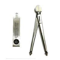 Johnson Tools Set of Draw Plate and Draw Tong/Jambur(round mouth plier) For Drawing Wires of Gold, Silver, Soft Metal for Jewellery Making, Goldsmith