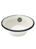 Johnson Tools 25 No. Classic Enamelware Bowl for Gold and Silver Jewelry, Surgical Works and Other Dynamic Works (White)