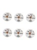 Johnson Tools Round Cloth Brush (Big Size) For Jewellery Polisher Motor Buff Machine -Pack of 5 pcs