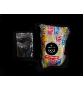 Johnson Tools Thick 51plus Micron Plastic Zip Lock Pouch Bags/Zipper Bags (2x3 inch, 400)